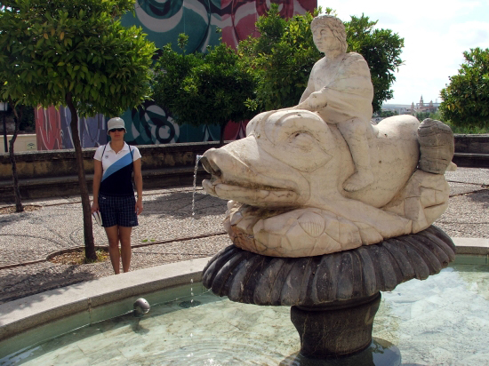 Vitosa és a szökõkút - Vitosa and a fountain