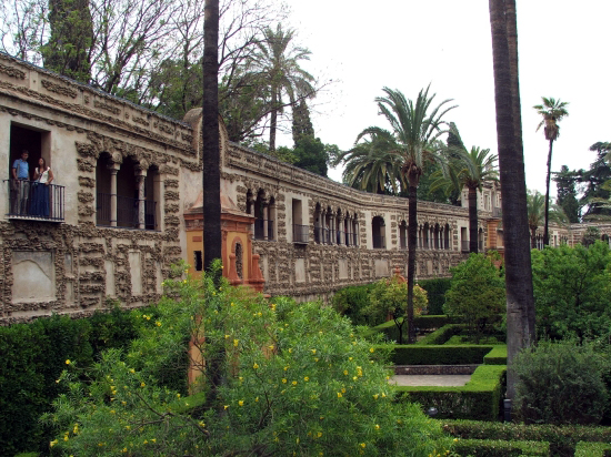A palota kertje - The garden of the palace