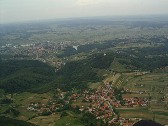 Ivanec from the air