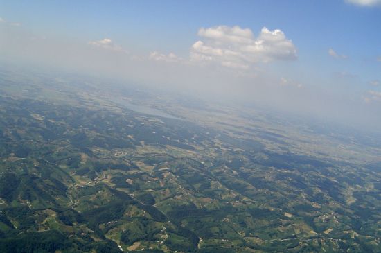 Landscape from the air 