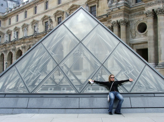 The Glass Piramyd in front of Louvre