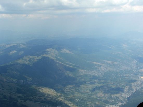 The ridge behind Sicevo