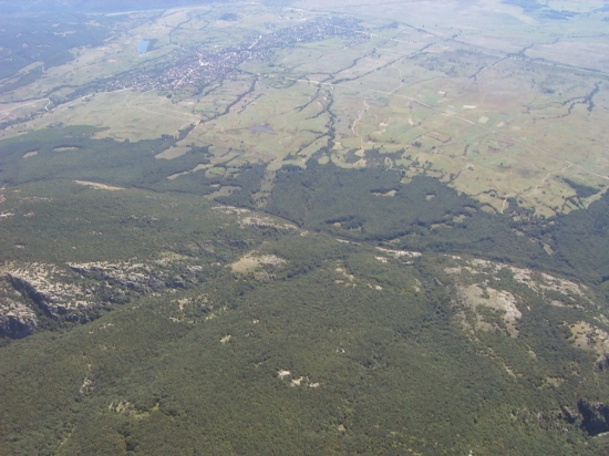 Landscape near to the turnpoint