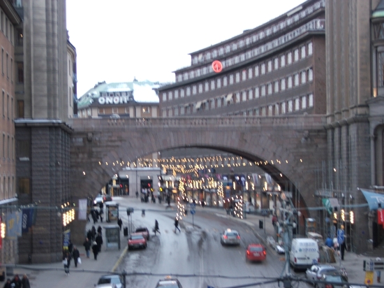 The main shopping street