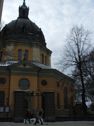 Hedvig Elenora church from outside ;)