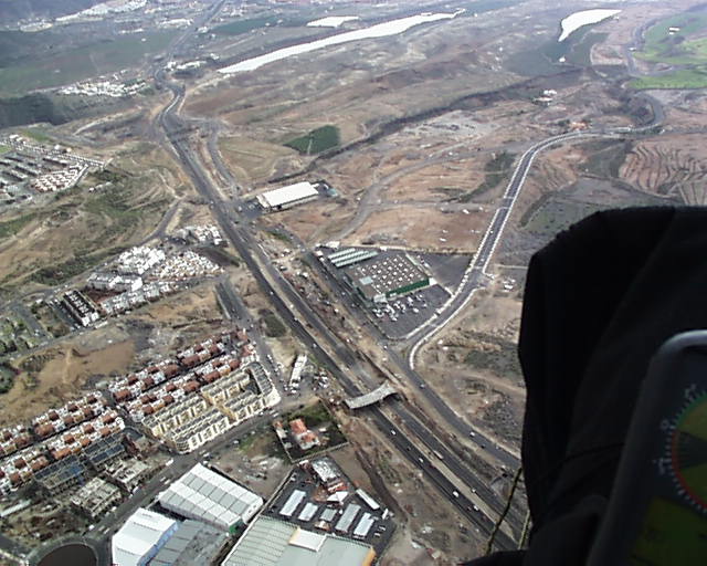 Landing place next to Hipertrebol supermarket